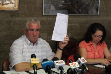 Ion Lungu a aratat planurile noului gard al Cimitirului Pacea