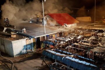 Incendiul s-a extins și a făcut pagube importante