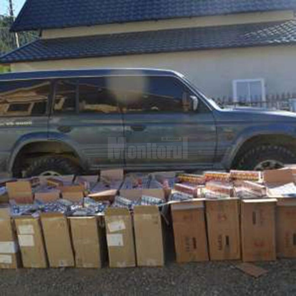 Țigările au fost ridicate în vederea confiscării, iar autoturismul Mitsubishi Pajero a fost indisponibilizat la sediul SPF Brodina