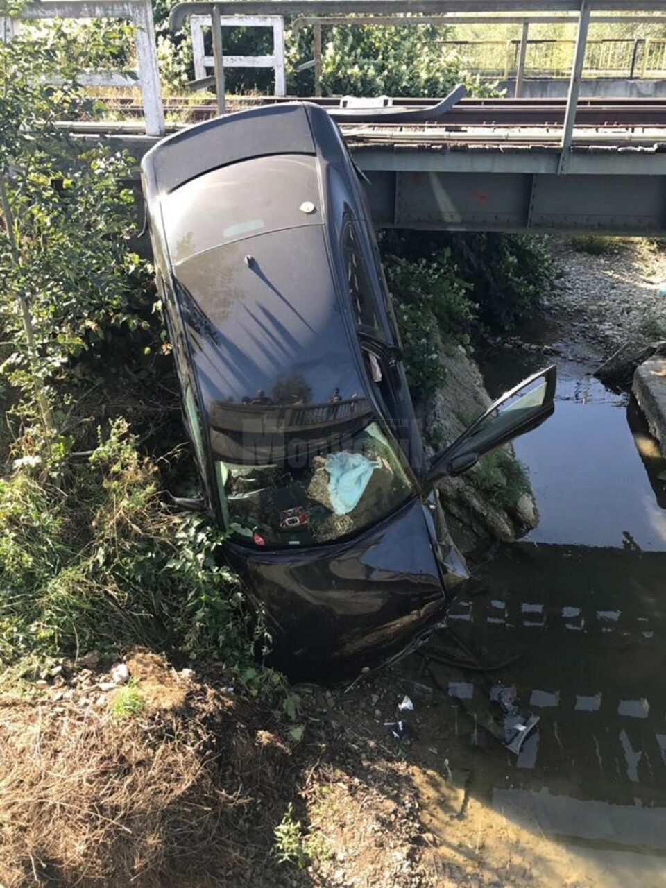 Poziția în care a rămas mașina