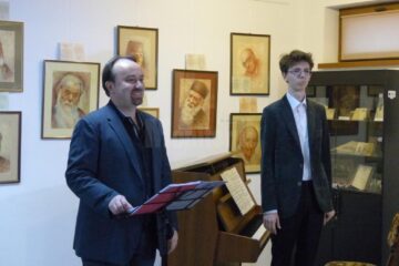 Seara de muzică franceză oferită de tenorul Rudolf Buchman și pianistul Nicolae Constantinescu
