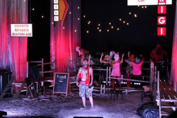 Hohote de râs și valuri de aplauze, la premiera piesei de teatru „D’ale Carnavalului”