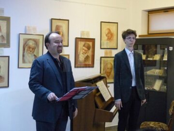 Seara de muzică franceză oferită de tenorul Rudolf Buchman și pianistul Nicolae Constantinescu