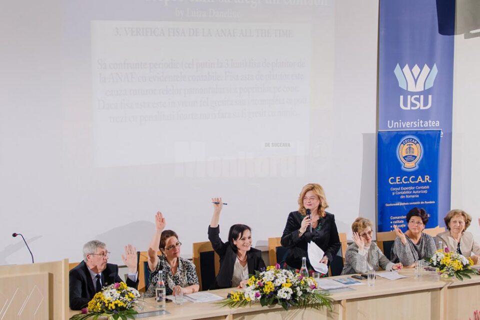 CECCAR Suceava va aniversa Ziua Națională a Contabilului Român