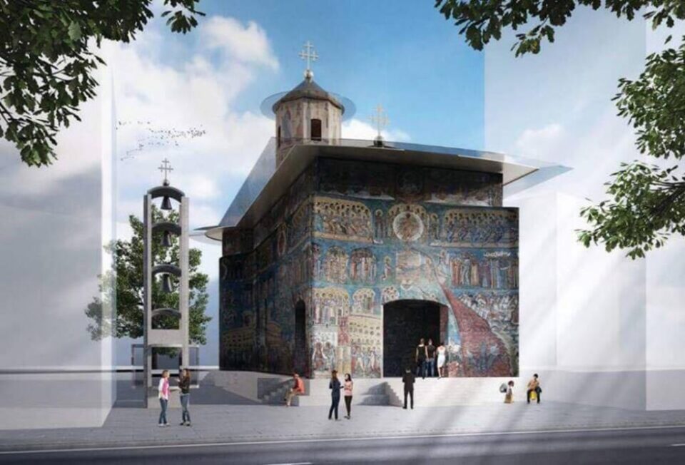 Românii din Viena vor avea un nou locaș de cult. Piatra de temelie a fost așezată duminică de ÎPS Serafim