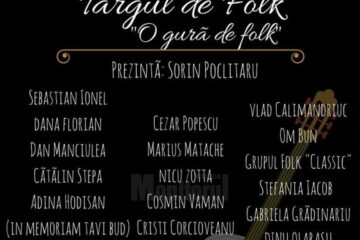 Trei seri de recitaluri la Târgul Național de Muzică Folk, ediția a II-a, la Gura Humorului