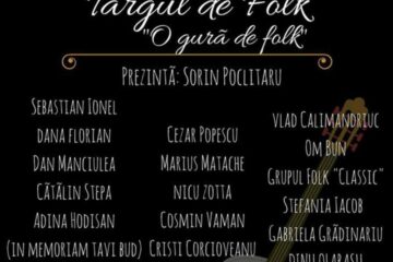 Trei seri de recitaluri la Târgul Național de Muzică Folk, ediția a II-a, la Gura Humorului