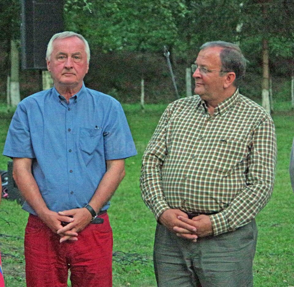 Președintele din Schwaben, Jurgen Reichert, și Gheorghe Flutur