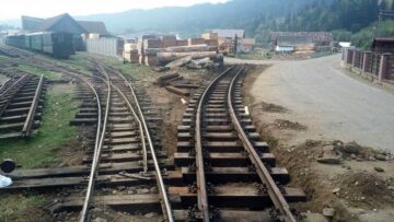 Pentru extinderea liniei au fost montate mai multe panouri de linie nouă