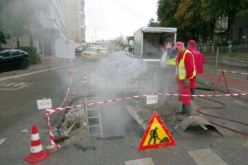 Avaria a apărut într-o zonă în care rețelele de termoficare nu au fost modernizate