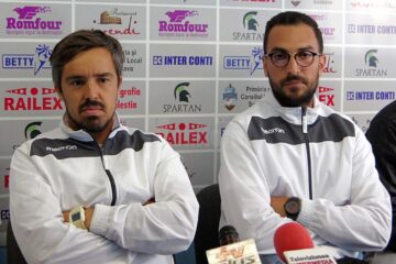 Nuno Pedro (stânga) și Khalil Chakroun speră într-un rezultat pozitiv la Sibiu