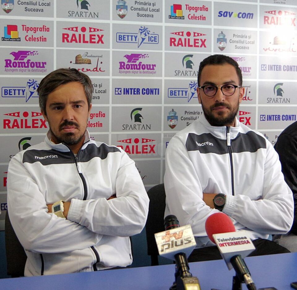 Nuno Pedro (stânga) și Khalil Chakroun speră într-un rezultat pozitiv la Sibiu