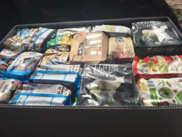 Peste 12 tone de hrană și produse de îngrijire, donate din Germania pentru adăpostul de câini al Sucevei