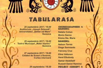 Spectacolul de dans contemporan „Tabularasa”, în acest weekend, la Suceava