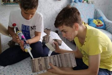 „Orașul de vis” al elevilor Ciprian Ganga, Magdalena Ganga și Sebastian Ștefanucă