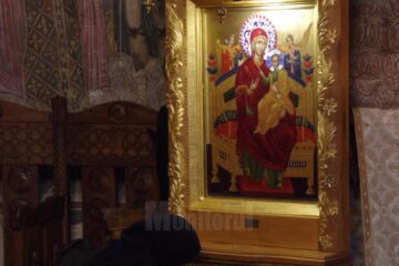 Icoana „Pantanassa”, cunoscută ca făcătoare de minuni, în mod special „vindecătoare de cancer”