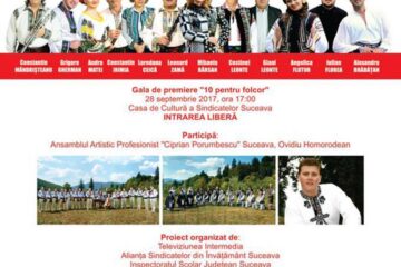 Regal de muzică populară la Gala de premiere „10 pentru folclor", pe scena suceveană