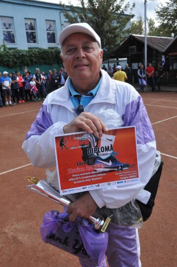 Sterian Andrieș, locul trei la categoria Veterani, peste 60 de ani