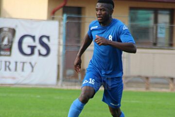 Ibrahim Jamilu a deschis scorul în minutul 34
