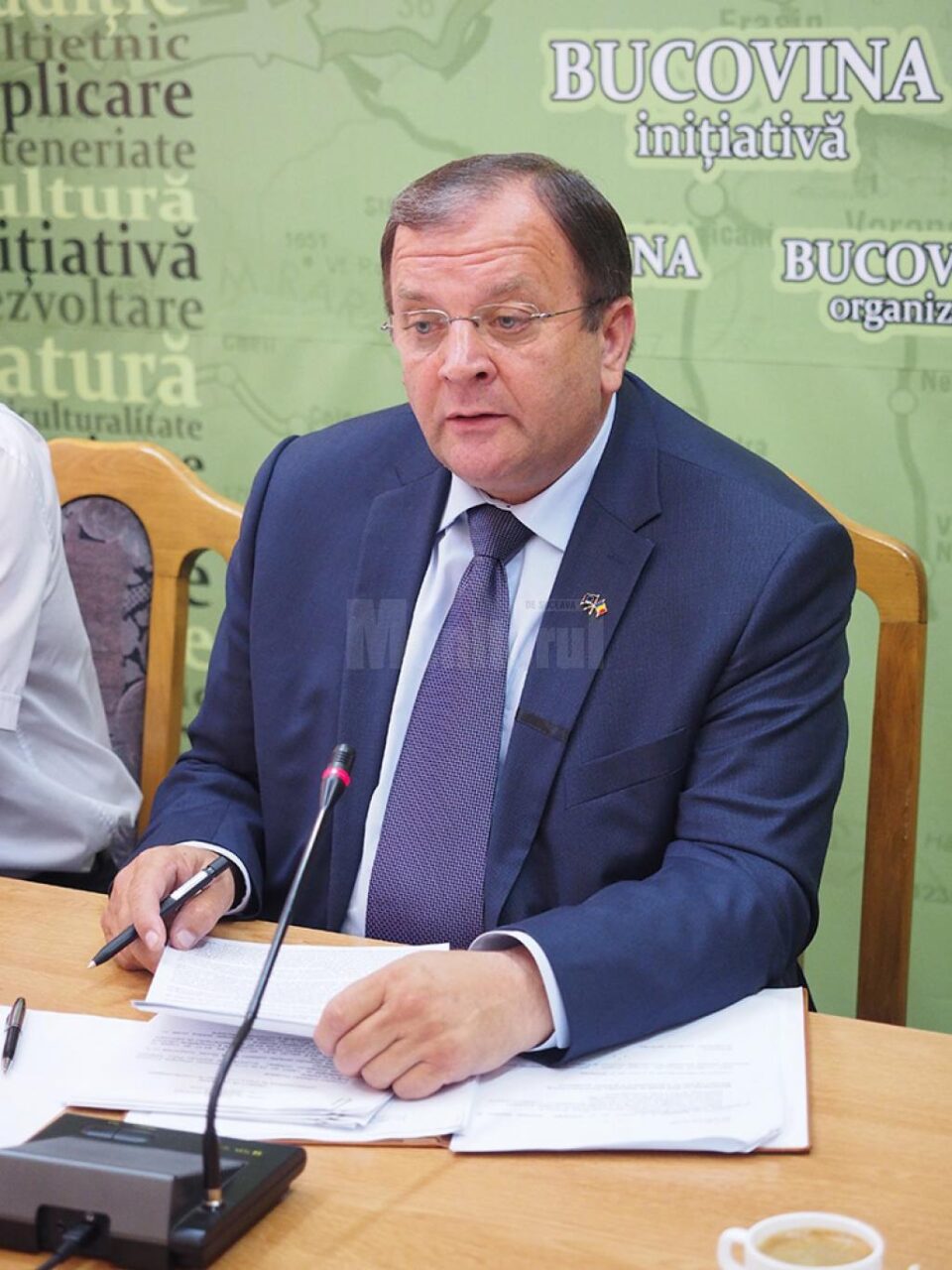 Președintele Consiliului Județean, Gheorghe Flutur