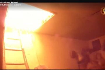 Incendiu la o gospodărie din Reuseni - Udești