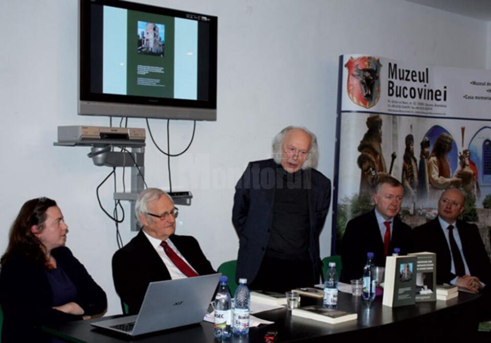 Dr. Ioana Scridon, dr. Ortfried Kotzian, Luzian Geier, viceconsulul Sergij Osatschuk și prof. Ștefan Purici Dr. Ioana Scridon, dr. Ortfried Kotzian, Luzian Geier, viceconsulul Sergij Osatschuk și prof. Ștefan Purici