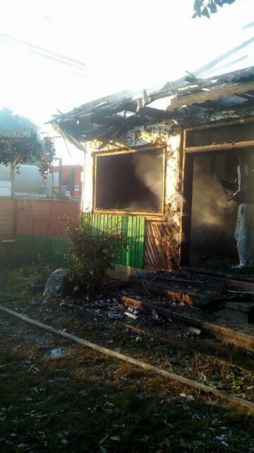 Incendiu la o casă din Baia3
