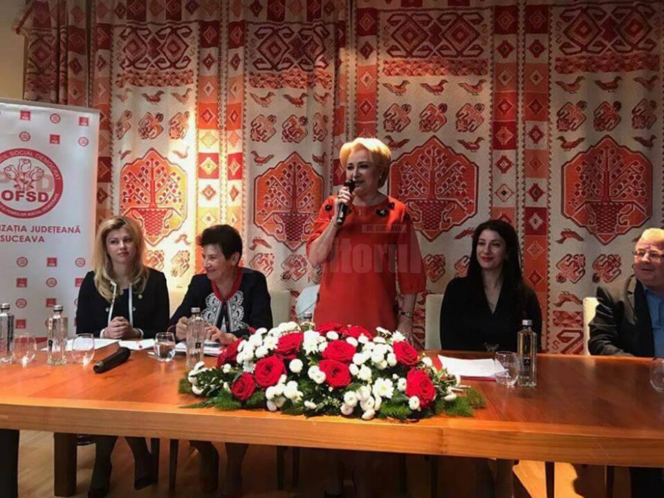 Femeile din PSD s-au reunit la Rădăuți la conferința ”Discriminarea femeilor pe piața muncii”