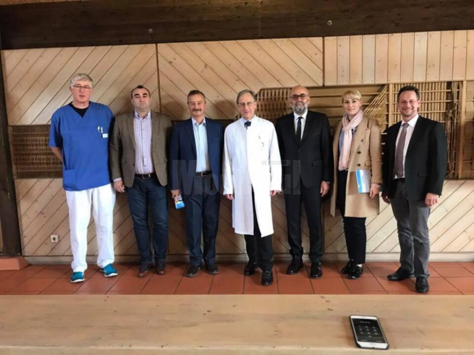 Delegația Spitalului Județean Suceava s-a întâlnit cu conducerea celei mai mari clinici de neurochirurgie din Germania