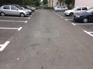 Parcări de reședință amenajate recent în Suceava