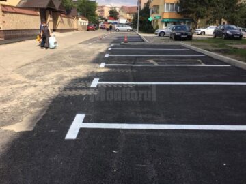 Parcări de reședință amenajate recent în Suceava