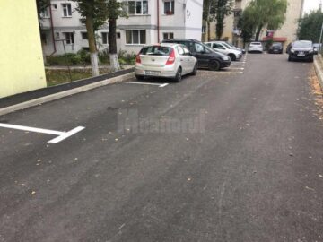 Parcări de reședință amenajate recent în Suceava