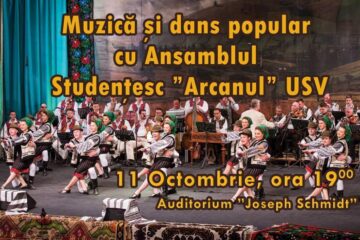 Muzică și dans popular cu Ansamblul Studențesc „Arcanul” USV