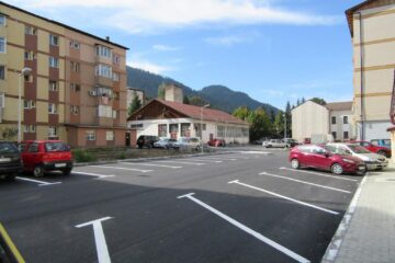 Parcările reabilitate din Câmpulung Moldovenesc