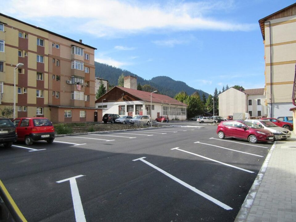 Parcările reabilitate din Câmpulung Moldovenesc
