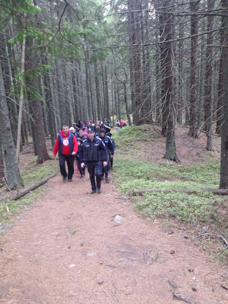 31 de copii și șase adulți s-au rătăcit între Rarău și Giumalău