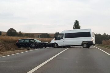 Accidentul a fost extrem de violent. Foto: IONUȚ BONDAR
