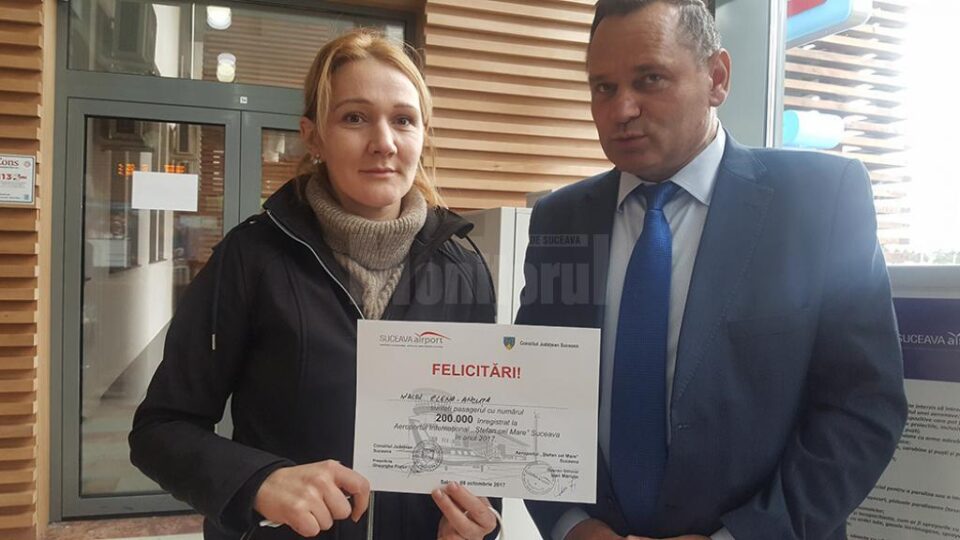Record istoric de pasageri pe Aeroportul "Ștefan cel Mare": 200.000