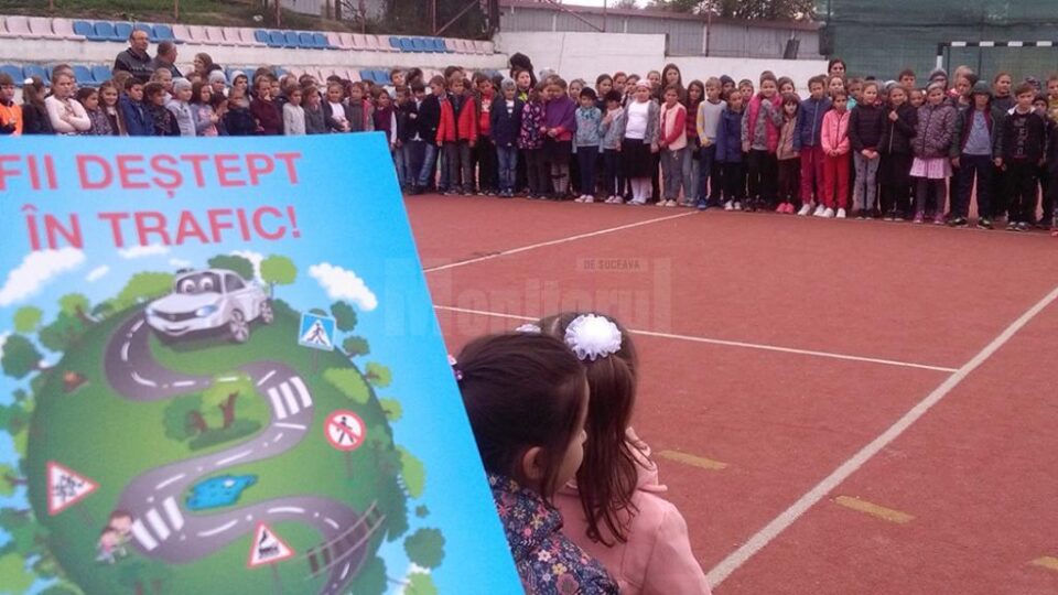 „Educația rutieră, educație pentru viață!”, la Cajvana