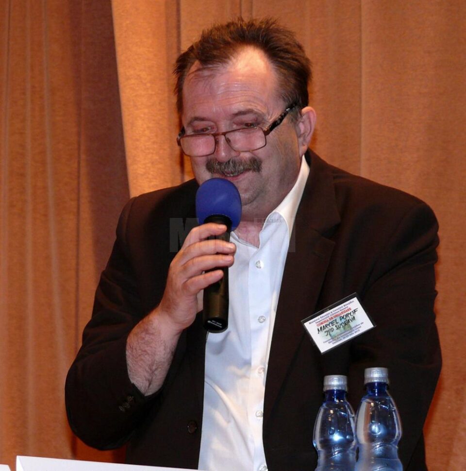 Marcel Porof, președintele Societății de Geografie, filiala Suceava