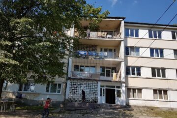 Căminul 2 de la „Petru Mușat”, devenit bloc de locuinte sociale