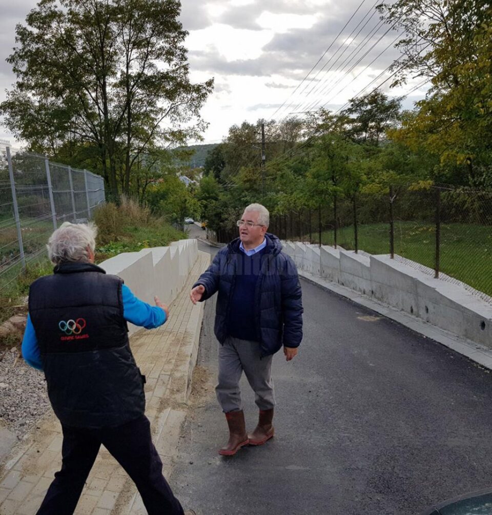 Strada Constantin Moraru, din Ițcani, a fost asfaltată pentru prima dată