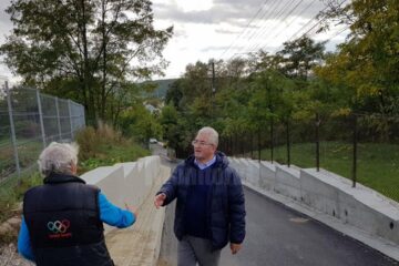 Strada Constantin Moraru, din Ițcani, a fost asfaltată pentru prima dată