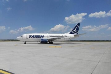 Prețuri promoționale oferite de Tarom pentru zborurile din Suceava către București și Torino