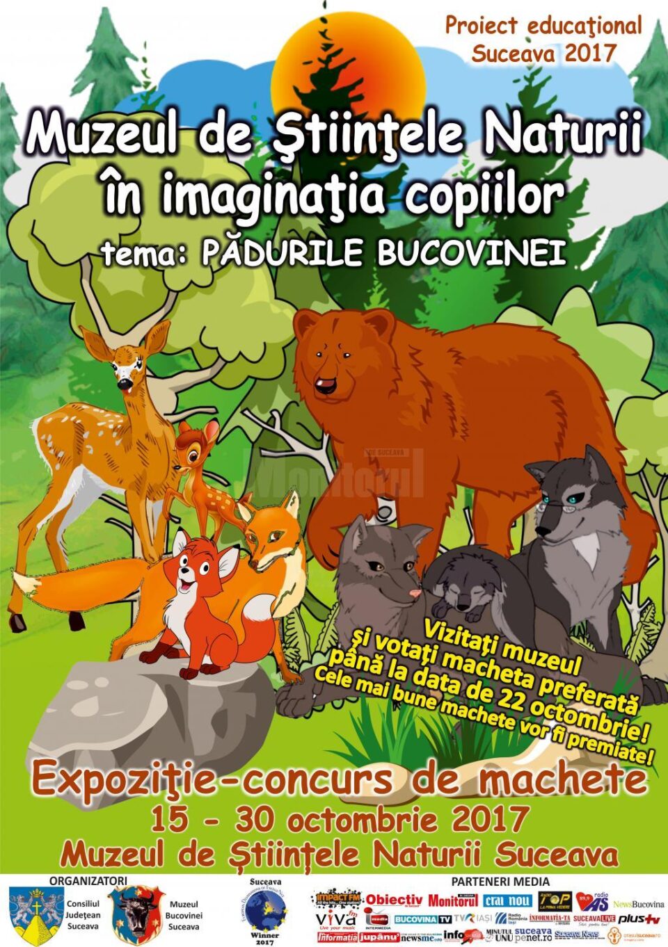 Muzeul de Științele Naturii în imaginația copiilor, expoziție-concurs de machete