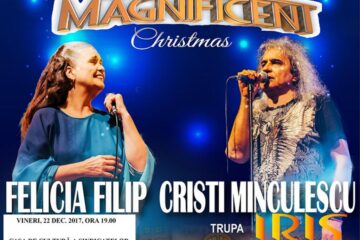 Felicia Filip și Cristi Minculescu, pe scena suceveană, în Concertul de excelență artistică „Magnificent Christmas”