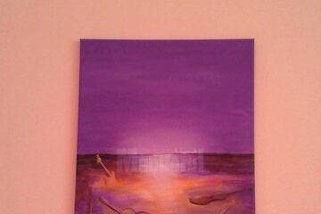 Expoziția de pictură ”Armonia chitarelor”, semnată de Dana Grădinaru, la Casa de Cultură Gura Humorului