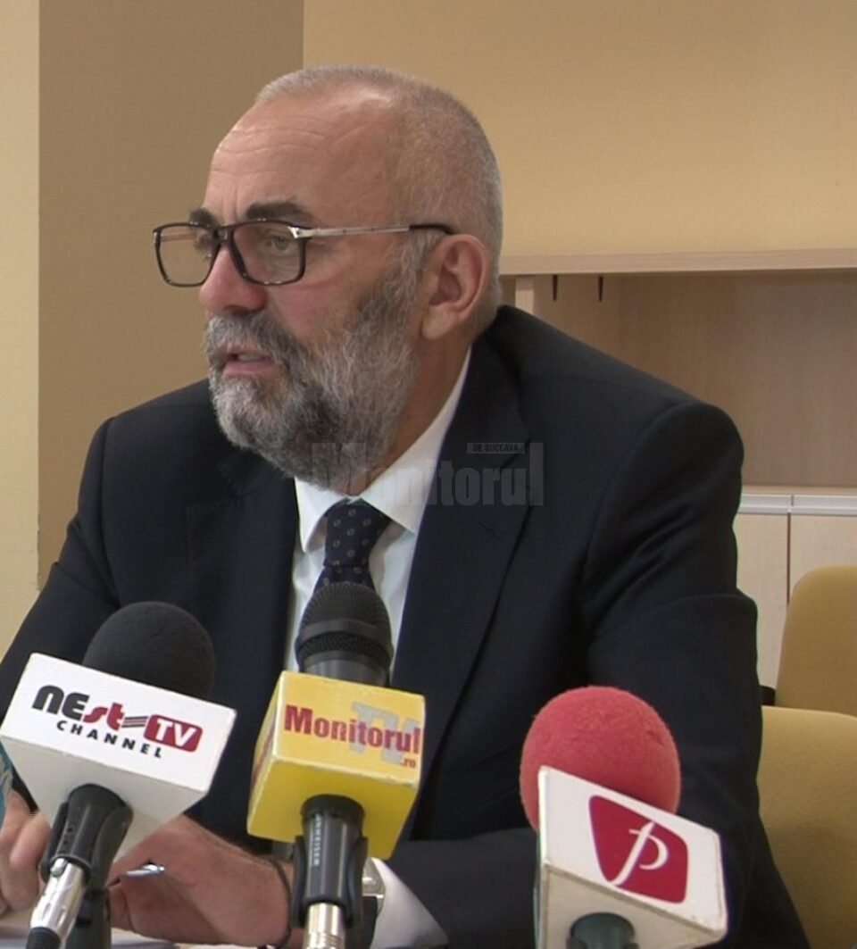 Managerul Spitalului de Urgență ”Sfântul Ioan cel Nou” din Suceava, Vasile Rîmbu