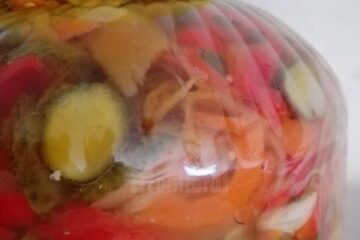 Salată de toamnă (fără sterilizare)