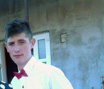 Daniel Rusu, tânărul de 19 ani aflat pe bancheta din dreapta, mort și el în urma teribilului accident